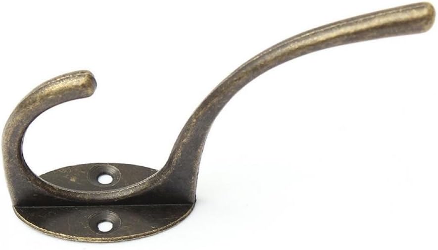 aiwikang Antique Retro Toalla Cuarto de baño Gancho Colgador & Bronce