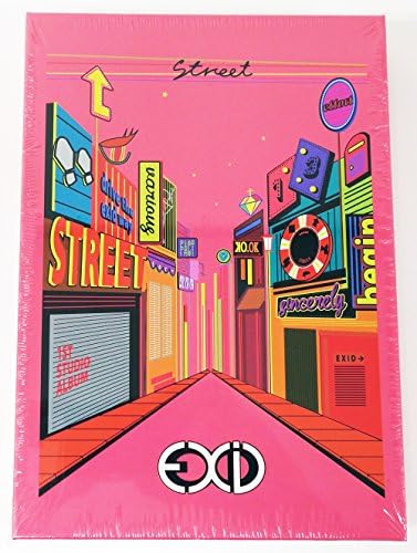 EXID - Street (1st Studio Album) CD with Folded Poster Extra Photocards Set