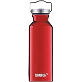 SIGG - Aluminum Water Bottle Original - Made in Switzerland - Lightweight - BPA-free - for Carbonated Drinks 17 / 25 Oz