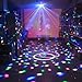 DJ Lights MECO sound activated party lights mini RGB LED crysral magic ball Multi Colored Rotating stage effect light clubs disco light for Home Room Dance Parties