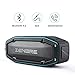 ZENBRE Bluetooth Speakers, D6 Bluetooth 4.1 Waterproof IPX6 with 18h Play-time, 10W Dual Driver with Bass Resonator, Handsfree Calling, Shockproof Portable Speaker(Blue)