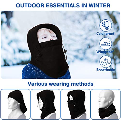 4 Pieces+Windproof+Children+Balaclava+Covering
