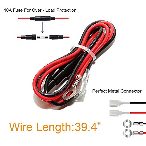 12V Cigarette Lighter Socket Car Marine Motorcycle ATV RV Lighter Socket Power Outlet Socket Receptacle Waterproof Plug 2Pack By MXRS - Thumbnail 5