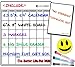 Magnetic Dry Erase Calendar for Refrigerator 13.5