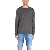 Armani Exchange Mens Long Sleeve Corporate Logo Tee