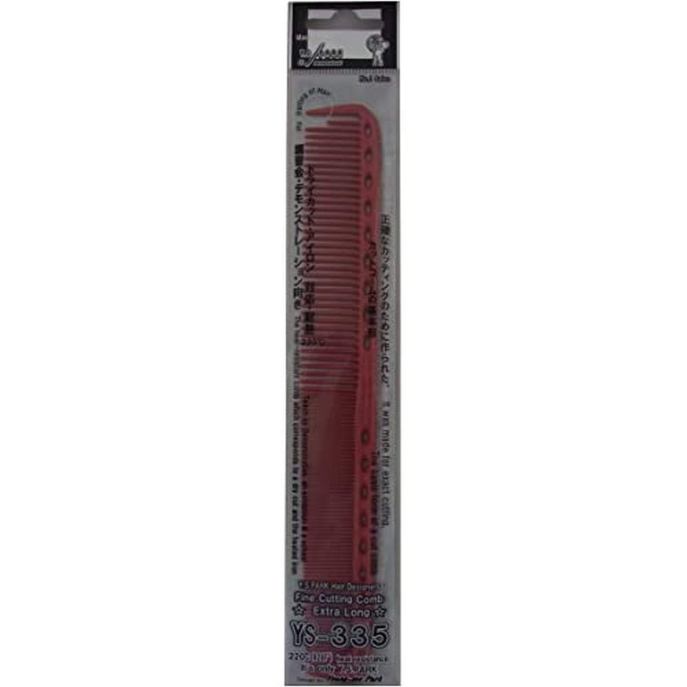 Y.S. Park YS-335 Fine Cutting Comb, Red, 0.012 kg