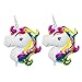 Unicorn Birthday Party Supplies - Unicorn Decorations Including Happy Birthday Banner, Large Unicorn Foil Balloons, Gold Unicorn Headband, Photo Booth Props, Glitter Unicorn Cake Toppers, More