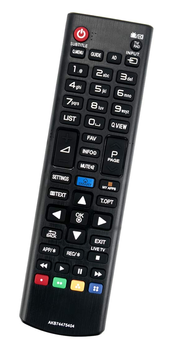 Universal AKB74475404 Remote Control Compatible with LG TV AKB73715604 AKB73975728 AKB73975757 AKB73975779 AKB74475404 AKB75055702 40UF675 49UF675 55UF675 32LF5800 42LF5800 50LF5800 50LF5809 55LF5800