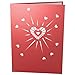 Lovepop 3D Pop Up Greeting Card - Love Explosion