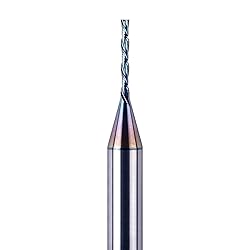 SpeTool 1/16 Inch Down Cut CNC Router Bits 1/4 Inch