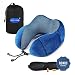 Ergonomic Travel Neck Pillow Set | Flight Kit Includes Eye Mask, Earplugs & Carry Bag | Memory Foam U Cushion Head/Neck Support | Anti-Sweat Cover with Magnetic Therapy Fabric | Cellphone Side Pocket primary