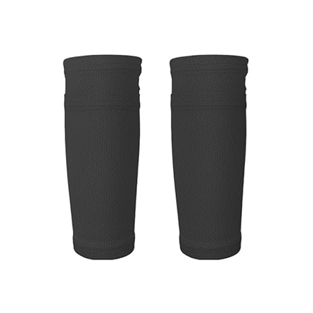 Balight Fußball Schienbeinschoner, Unisex Professionelle Fußball Schienbeinschoner Halter Sport Spann Fuß Socken Fußball Schi