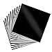 12x12 Permanent Vinyl, 20 Pack Black & White (10 of each) Outdoor Adhesive Backed Craft Sheets in Glossy Finish for Silhouette and Cricut to Make Monograms Stickers Decals and Signs by Scraft Artise