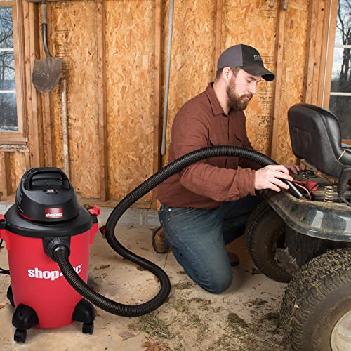ShopVac 6 Gallon 3.0 Peak HP Wet Dry Vacuum, HeavyDuty Shop Vacuum