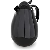 Copco Insulated Chloe Carafe, Large Capacity For Serving, 1 Quart, Black