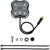 Diode Dynamics Stage Series LED Rock Light (one), White Diffused M8