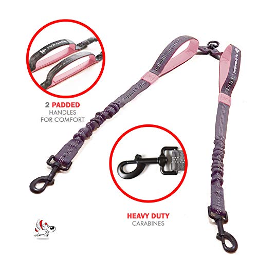 Pet Dreamland Dog Coupler 360 Leash Splitter for Two Small to Medium