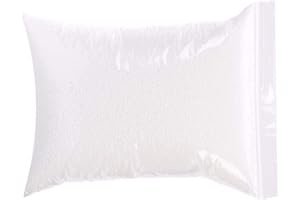 WALIAH 2300ML Foam Balls Mini Polystyrene Beads, Slime Supplies Foam Beads 2-3mm for Kids DIY Crafts Slime Balls Party Decorations(9 X 7 X 3 inches) (White)