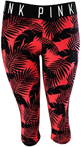 Victorias Secret Tropical Yoga Pants (Small, Pink Tropical)