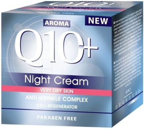 Aroma Face Night Cream For Very Dry Skin Q10+ 50Ml