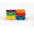 TrueZoo 3539 Beernoculars Bottleneck Markers (Set of 6), Multicolor