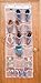 MISSLO Mesh Waterproof Hanging Over the Door Organizer For Accessories Storage (15 Extra Large and 6 Middle Pockets)