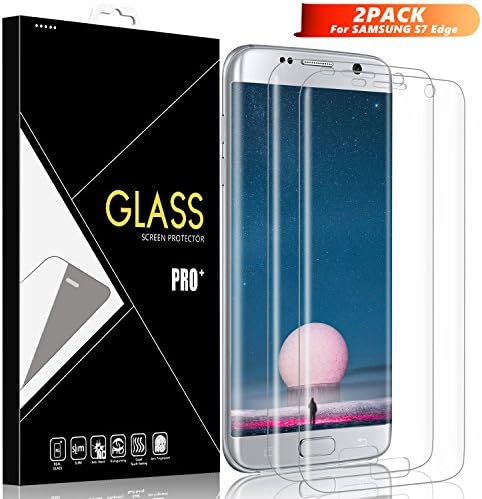 Loisa Galaxy S7 Edge Screen Protector [2 Pack], Full Coverage 3D PET Soft TPU Premium Screen Film with Lifetime Replacement Warranty for Samsung Galaxy S7 Edge