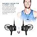 Sport Wireless Headphones, Syllable Wireless Bluetooth 4.2 Magnetic Stereo Earbuds Earphones with Built-in Mic IPX4 Splash Proof Noise Cancelling Secure Fit for Workout/Gym (D3X-Black)