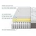 ZINUS 12 Inch Support Plus Pocket Spring Hybrid Mattress, Full, Strong Coils for Durable Support, Pocket Innersprings for Motion Isolation, Mattress in A Box