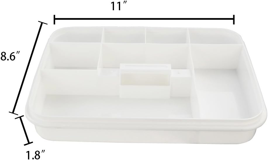 Nicesh Storage Box Organizer/Medicine Box/Family Emergency Kit Storage Box: Health & Personal Care