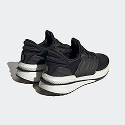 adidas mens X_PLRBOOST Black/Grey/White 9.5