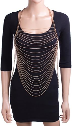 CHAIN STRANDED BODY CHAIN-GP (GOLD)