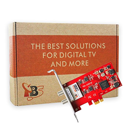 TBS 6281SE DVB-T2/T/C TV Dual Terrestrial HD Low-profile PCIe TV Tuner Card