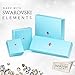 Neoglory Blue Love Heart Crystal Drop Earrings Rhinestone Platinum Plated Women Jewelry Bridesmaid Women