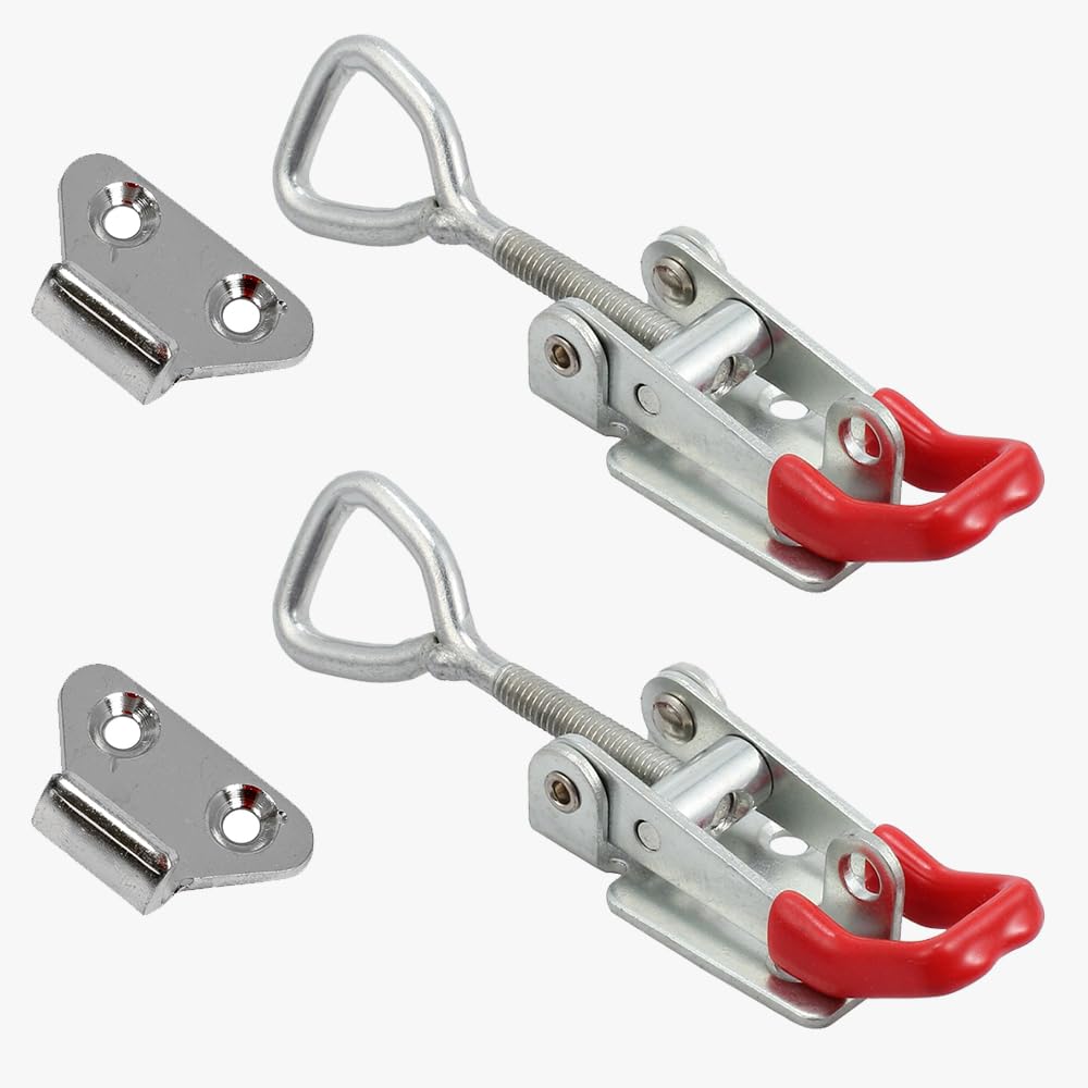 102mm Toggle Catch Latch,Adjustable Toggle Clamp,Stainless Steel Toggle Clamp for Door Cabinet Box