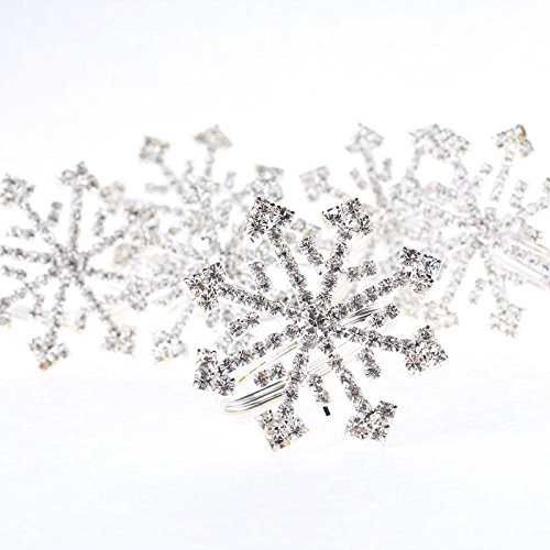 Factory direct craft® group of 6 sparkling holiday rhi…