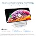 andobil Wireless Charger, 2in1 Qi-Certified Wireless Charging Stand Pad, 7.5W Compatible iPhone Xs MAX/XR/XS/X/8/8 Plus, 10W Galaxy Note 9/S9/S9 Plus/Note 8/S8, 5W All Qi-Enabled Phones