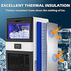 Commercial Ice Maker Machine, 70 LBS/24H Under