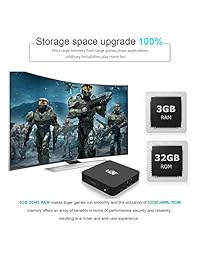 2017 Android TV Box 3 GB RAM 32 GB ROM, u2 C X Super Android 7.1 Smart TV Box Amlogic S912 Octa Core 4 K actualización Ultra HD 2.4 G 5 G correa dual WIFI con visualización LED