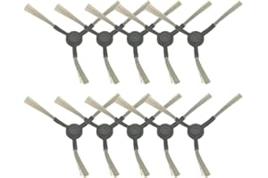 Replacement Side Brushes Set Fit for for for Karcher RCV3, RCV5, RCV5 for for Plus Robot Vacuum Cleaner, and Nylon Bristles f