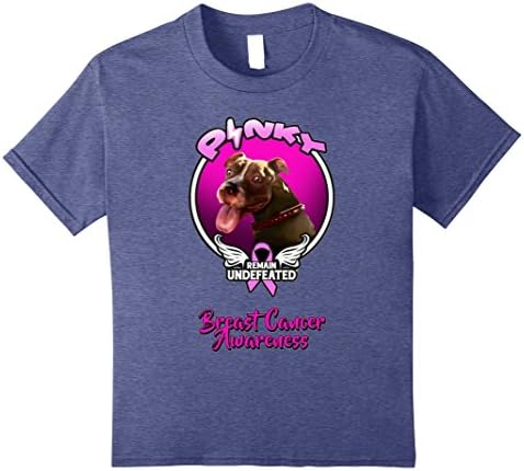 Kids Pinky - Remain Undefeated ~ T-Shirt 10 Heather Blue