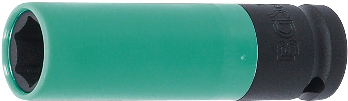 BGS 7501 | Protective Impact Socket | Ultra Slim | 12.5 mm (1/2") Drive | 15 mm
