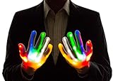 Neon Nightlife Light Up Gloves for Kids, LED, Multicolor