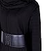 CG Costume Men's Kylo Ren Robes Outfit Cosplay Costume Medium Black