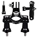 Handlebar Camera Mount / Seatpost Clamp with Three-way Adjustable Pivot Arm for GoPro By FlightSpeed Camera Mounts. Made for Use with the Gopro Hero Action camcorder. Fits the GoPro Hero 4/3+/3/2/1 models and the SJ4000