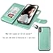 Njjex Wallet Case for iPhone Xs Max, for iPhone Xs MAX Case, PU Leather [9 Card Slots] ID Credit Folio Flip [Detachable][Kickstand] Magnetic Phone Cover & Lanyard for iPhone Xs Max 6.5