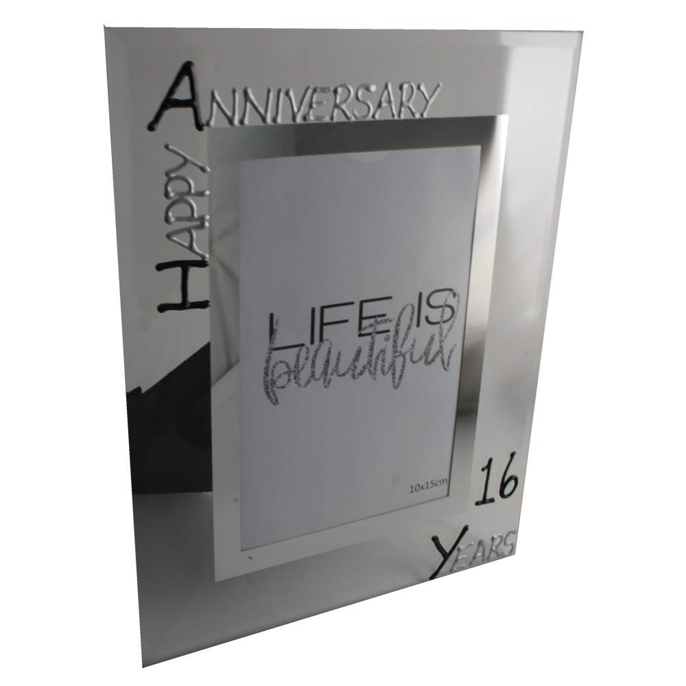 Dreamair 16th Anniversary Photo Frame (Blk/Silv) (P)