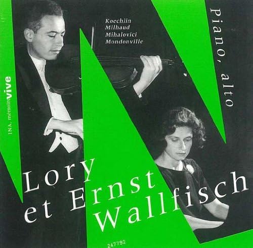 Duo Wallfisch Oeuvres pour alto et piano