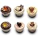 Joyoldelf Silicone Candy Molds & Non Stick Chocolate Baking Molds - DIY Ice Cube Trays Bonus 3 Droppers, FDA & BPA Free, Use for Cakes, Muffins, Soaps, Jello - Hearts, Stars & Shells