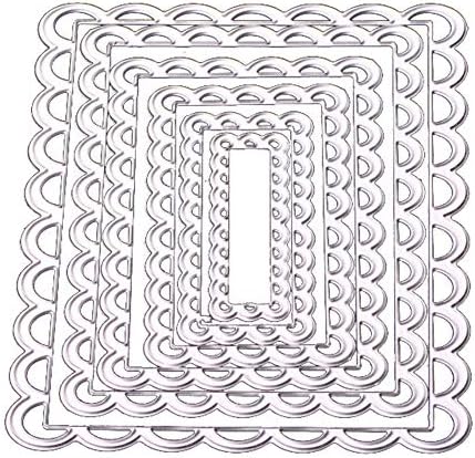 Wllsagl Xouwvpm Metal Cutting Dies Stencils DIY Scrapbooking Album Paper Card Craft Balloon Shoe Maker Laser (Silver)